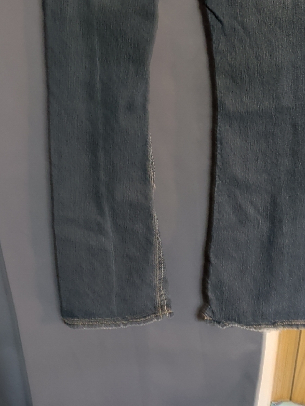 Angels Women's Dark Blue Flare Jeans - Picture 4 of 4
